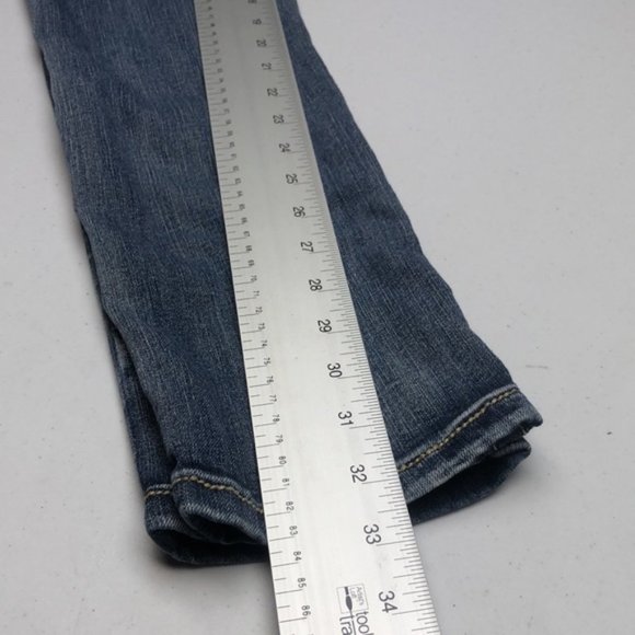 LIKE NEW CARRELI ASHELY SKINNY JEANS 27x33 VINTAGE 🦋 - Picture 8 of 15
